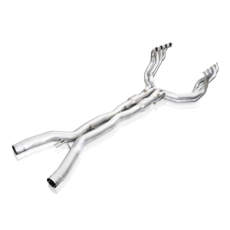 Stainless Works for 2014-2019 Corvette 6.2L Headers 2in Primaries with High-Flow Cats X-Pipe