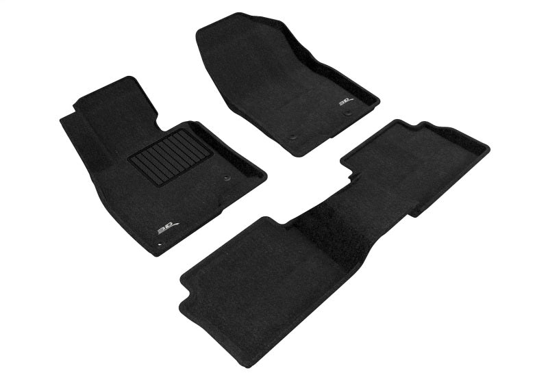 3D MAXpider Elegant Front & Rear Floor Mats for 2014-2018 Mazda 3