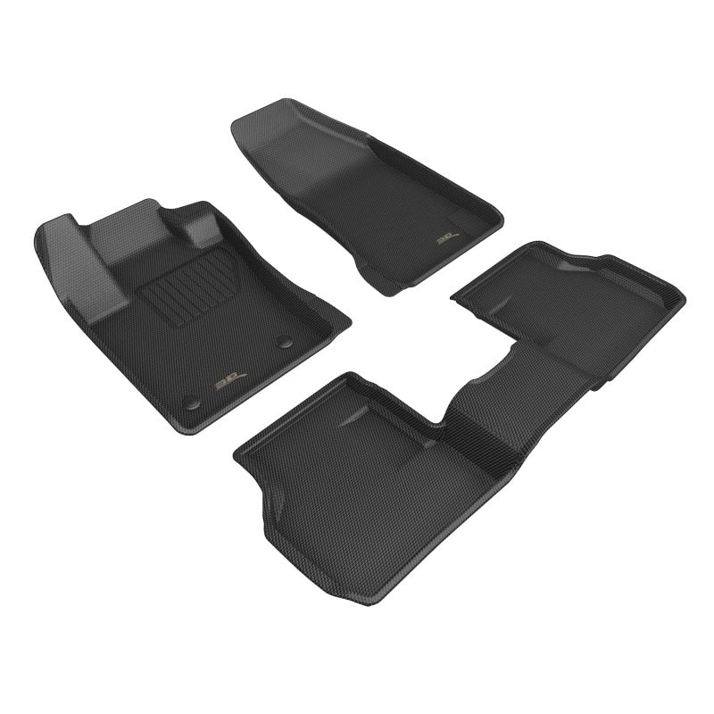 3D MAXpider Kagu Front & Rear Floor Mats for 2023-2024 Dodge Hornet