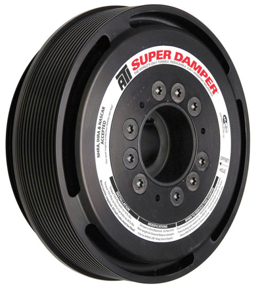 ATI Performance Products 917345 Super Damper Harmonic Balancer 7.425 in Steel 8/4 Groove for 1997-2017 Chevrolet Corvette / SS, Pontiac G8, Cadillac CTS-V (LS1 / LS2 / LS3 / LS6)