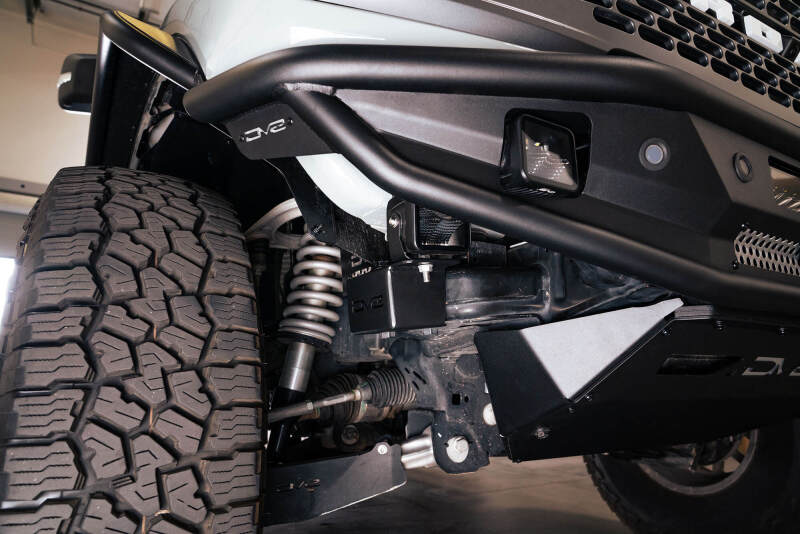 DV8 Offroad 21-22 Ford Bronco Crash Bar Caps w/ Accessory Mount - #LBBR-07