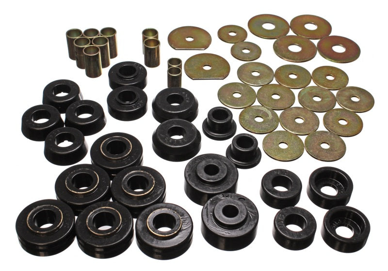 Energy Suspension for Chevy Body Mounts - Black 3.4138G