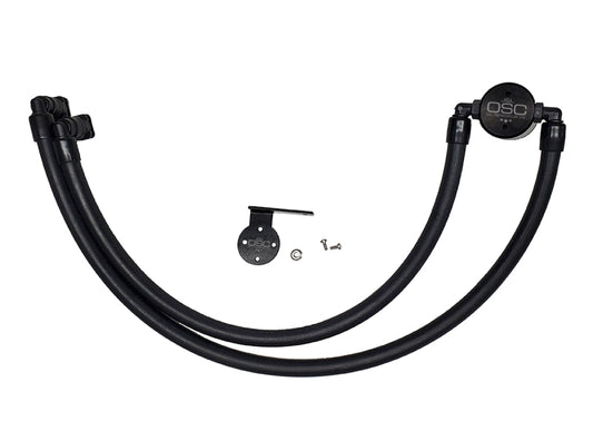 J&L 17-22 Ford F-250 6.2L/7.3L Passenger Side Oil Separator 3.0