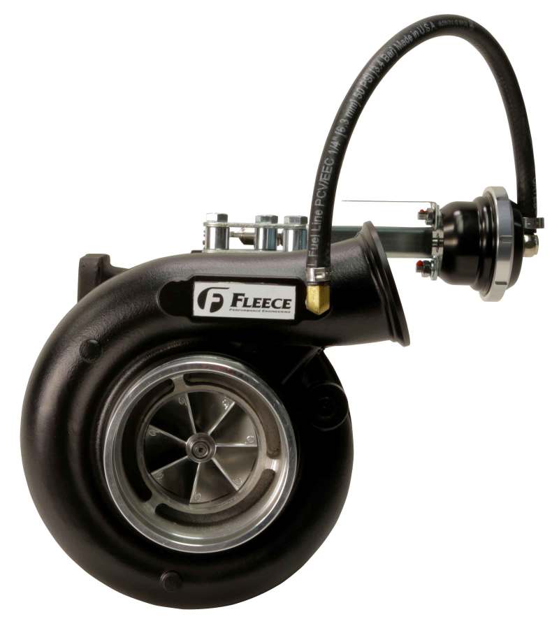 Fleece Performance FPE-HX35-63-FMW 94-02 HX35 63mm FMW for Holset Cheetah Turbocharger