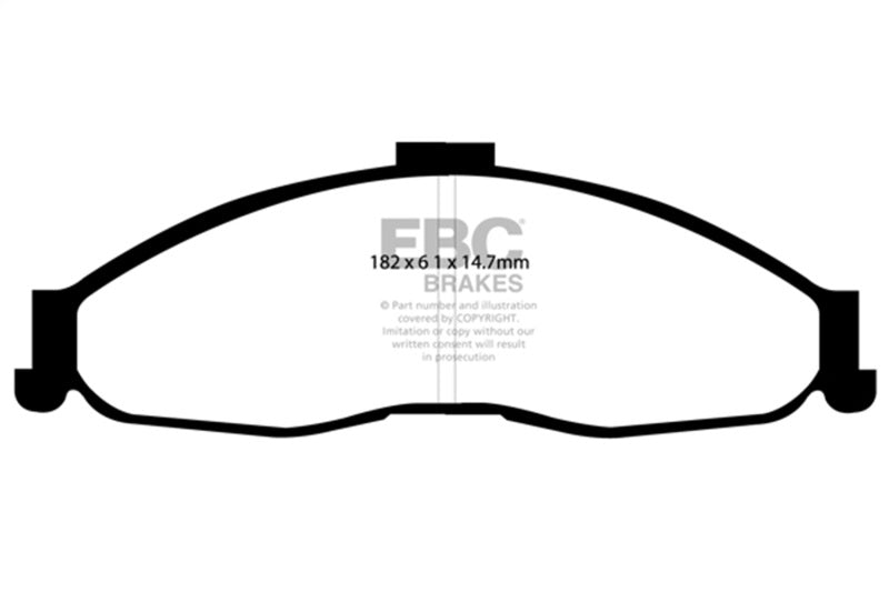 EBC 1998-2002 Chevrolet Camaro (4th Gen) 3.8 Bluestuff Front Brake Pads DP51239NDX