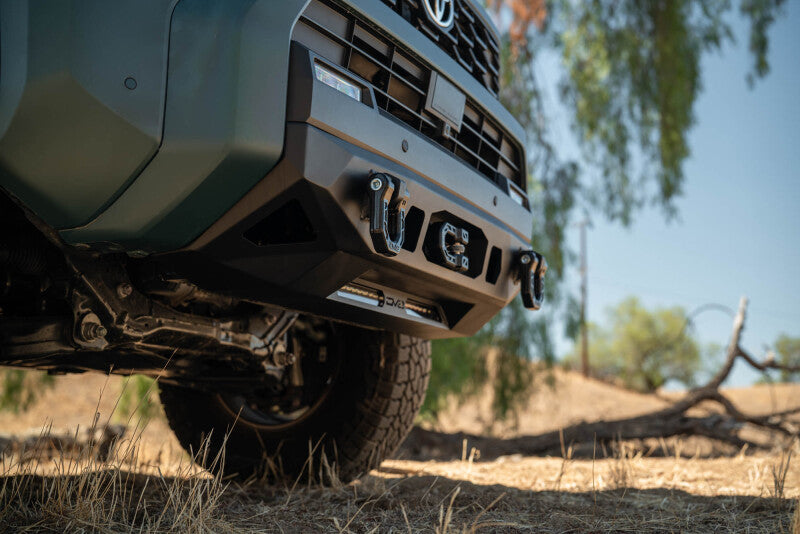 DV8 Offroad 2025 Toyota 4Runner Front Bumper w/ Centric Winch - #FBTF3-03