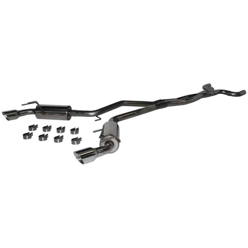 MBRP 2010 Chev Camaro V6 3.6L Dual Cat Back Round Tips