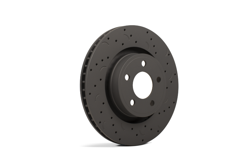 Hawk Performance HTC5351 Cross-Drilled and Slotted Talon Rotors