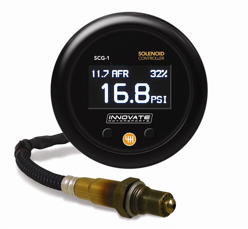 Innovate SCG-1 Solenoid Boost Controller & Wideband Gauge Kit