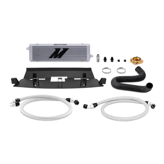 Mishimoto 2018+ Ford Mustang GT Thermostatic Oil Cooler Kit - Silver - #MMOC-MUS8-18T