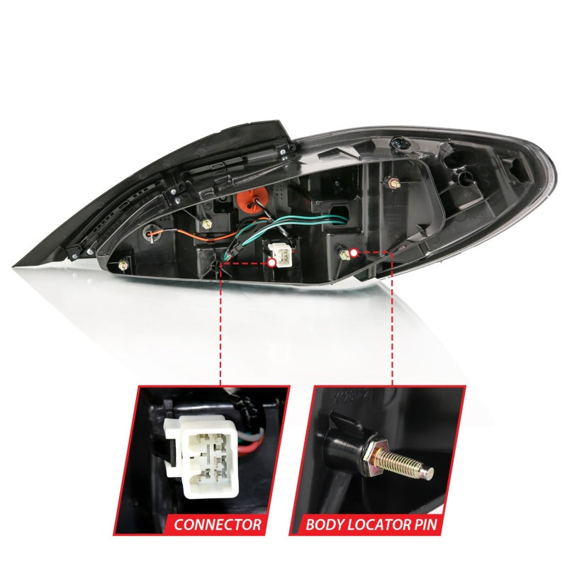 ANZO 2010-2016 Hyundai Genesis Coupe LED Taillights