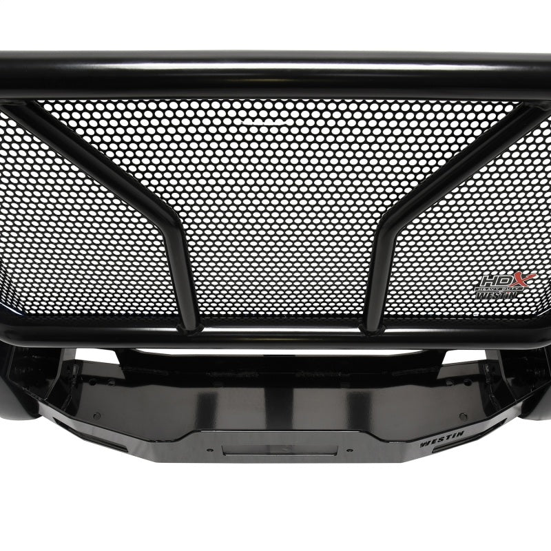 Westin 57-94045A HDX Winch Mount Grille Guard for 2022-2023 Chevrolet Suburban/Tahoe Black