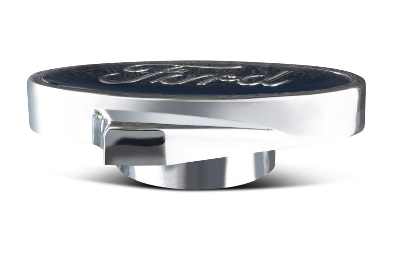 Ford Racing Air Cleaner Nut with Ford Logo - Chrome