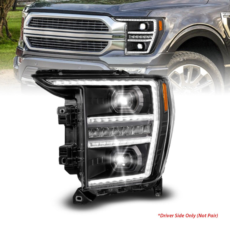 ANZO 2021-2023 Ford F-150 LED Projector Headlights