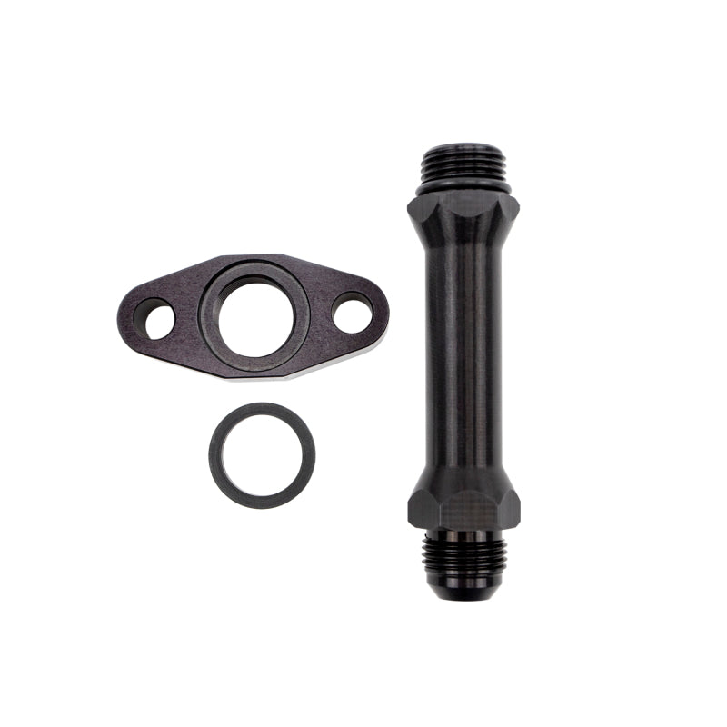 Wehrli Custom Fabrication WCF100674 10AN Fitting Kit Extended Turbo Oil Drain
