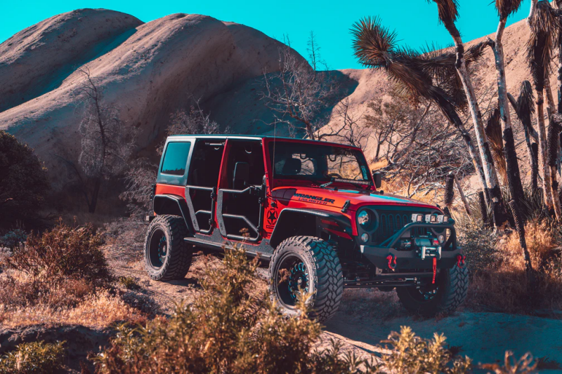 Body Armor 4x4 (JK-6155) 2007-2018 Wrangler Jk Tube Doors Rear, Pair