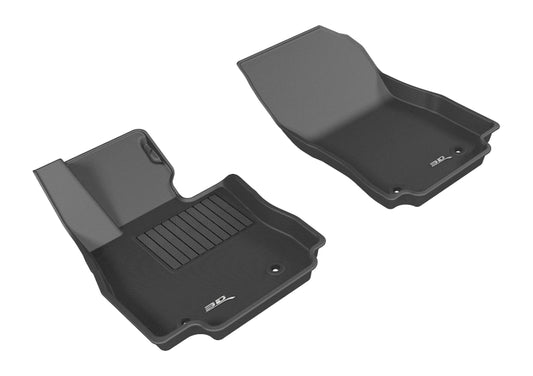 3D MAXpider Kagu Front Floor Mats for 2016-2020 Scion iA / Toyota Yaris / Toyota Yaris iA
