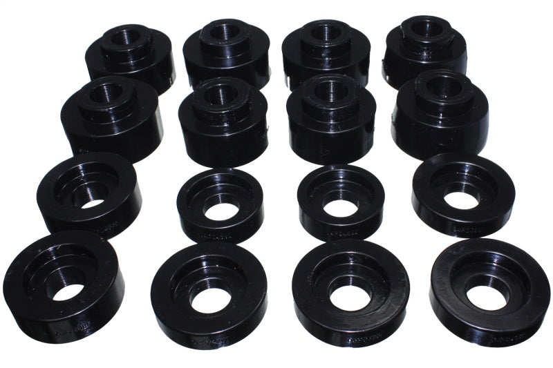 Energy Suspension for 08-16 Ford F-250/F-350/F-450 Black Body Mount Set 4.4124G
