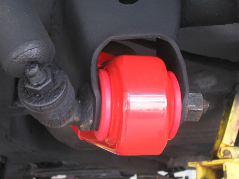 UMI Performance 3650-R Rear Lower Control Arms/Trailing Arms Red