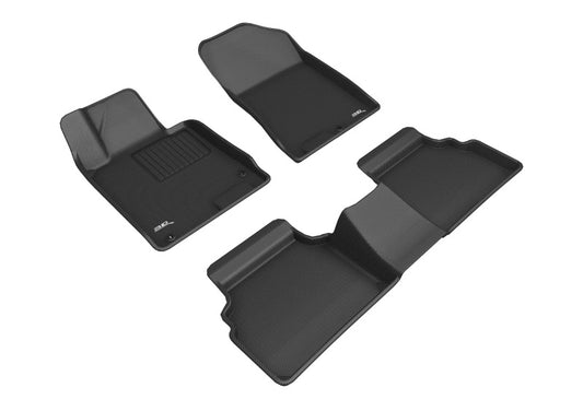 3D MAXpider Kagu Front & Rear Floor Mats for 2020-2025 Kia Soul