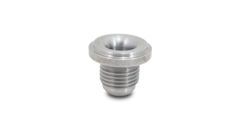 Vibrant -6 AN Male Weld Bung (7/8in Flange OD) - Mild Steel