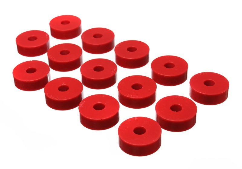 Energy Suspension for 55-73 Jeep CJ5/CJ7/CJ8 Scrambler Red Mount Set 2.4101R