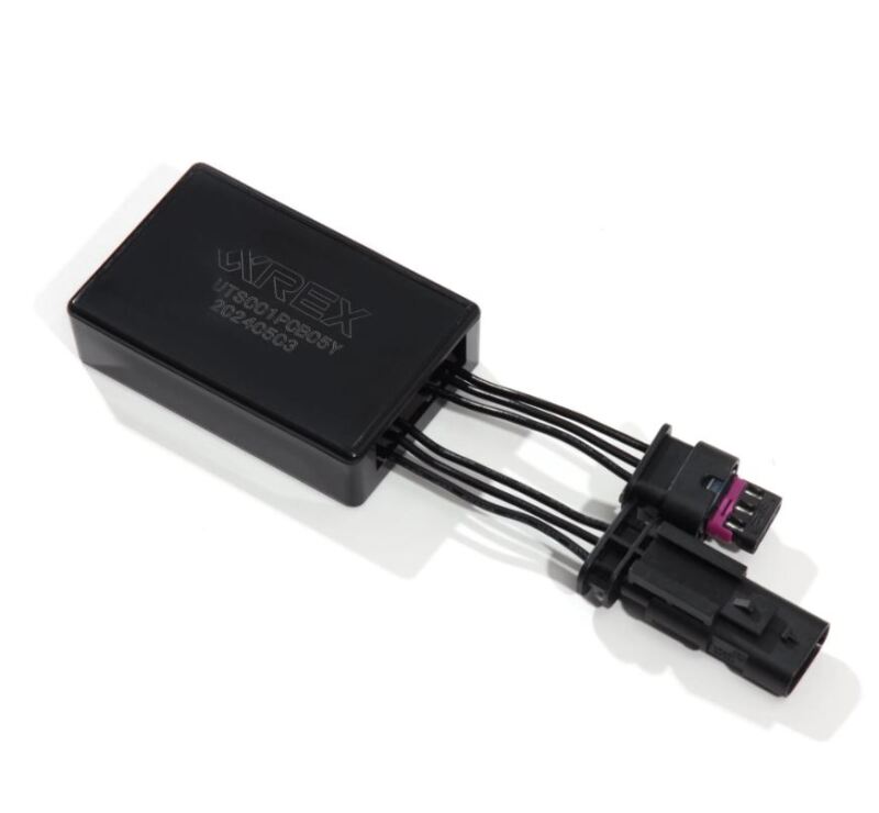 AlphaRex 210081 17-23 Tesla Model 3/Y Stock Reflector Headlights to ARX Fog Lights Decoder Wiring Adapter