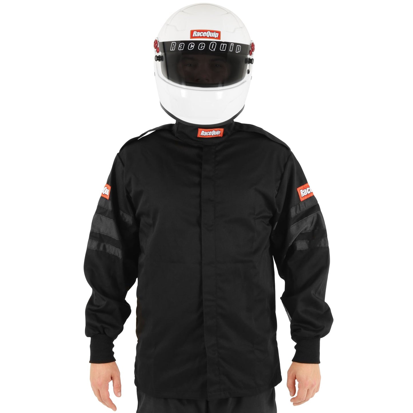 RaceQuip 111007 Black SFI-1 1-Layer Jacket - 2XL