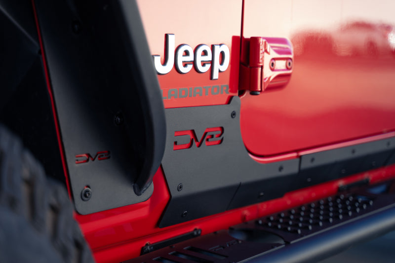 DV8 Offroad 20-23 Jeep Gladiator JT Rock Skins - #SRGL-09
