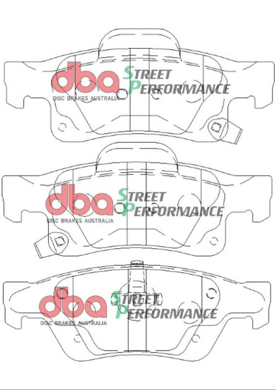 DBA 10-15 Camaro SP500 Rear Brake Pads