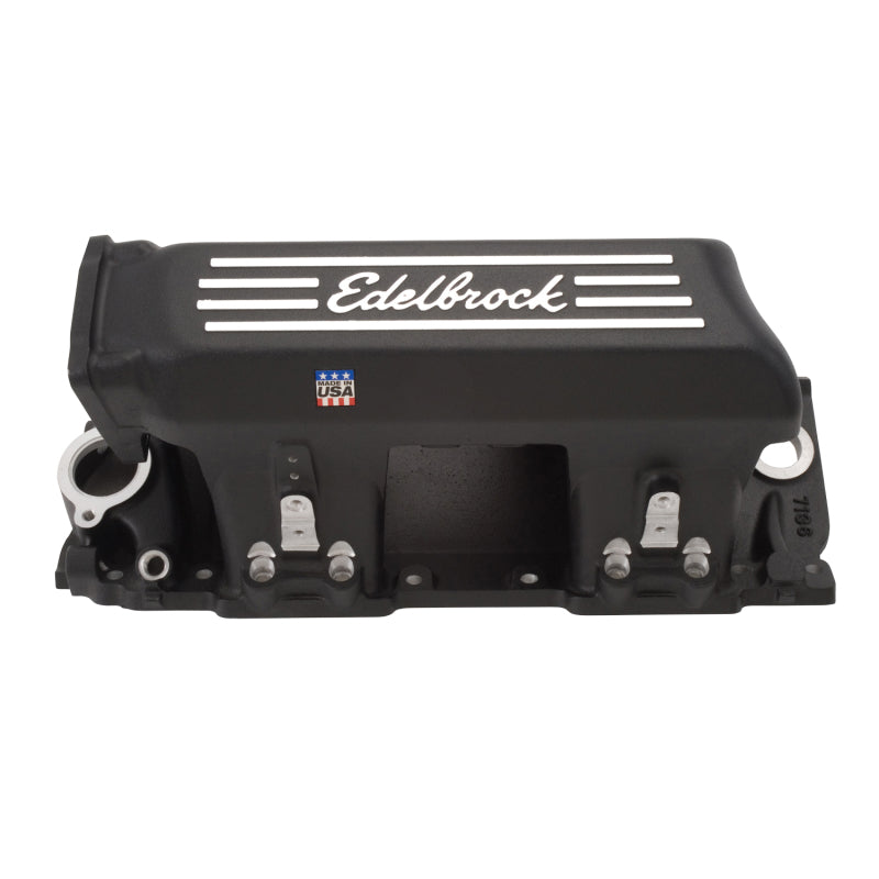 Edelbrock 71363 Manifold EFI Pro-Flo XT Big Block Chevrolet Rectangular Port Heads Black Powder