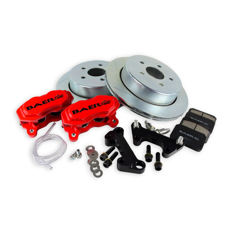 Baer Brakes 20-26 Jeep Gladiator 13in SS4 Rear SZ Brake Kit - Red