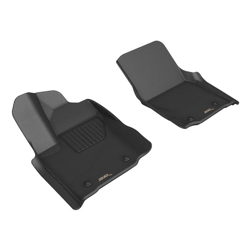 3D MAXpider Kagu Front Floor Mats for 2024 Toyota Tacoma