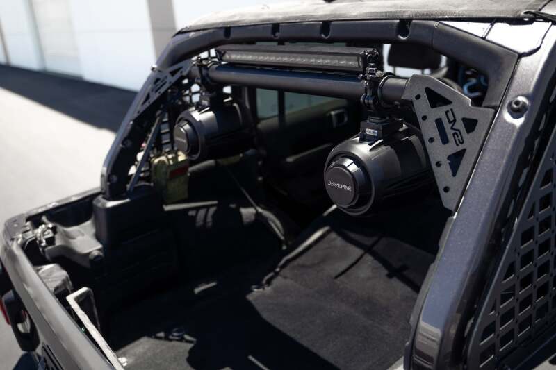 DV8 Offroad 18-23 Jeep Wrangler JL 4-Door Speaker/Light Bar Mount - #SBJL-01