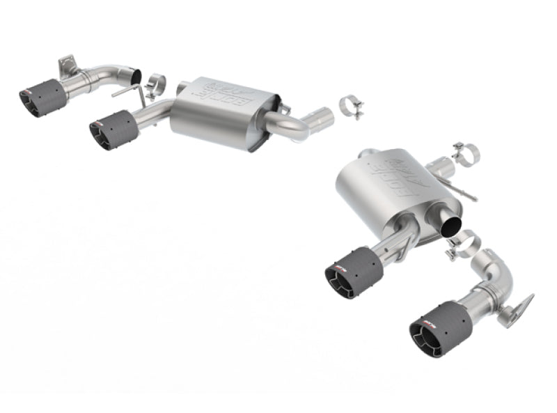 Borla 11925CF 2016-2017 Chevy Camaro V8 SS AT/MT ATAK Rear Section Exhaust with Dual Mode Valves - #11925CF