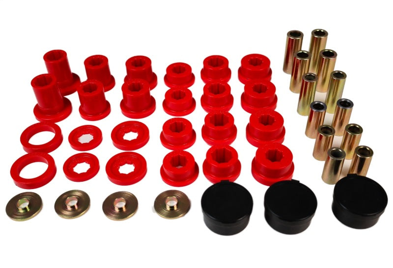 Energy Suspension for 01-05 IS300 Rear Control Arm Bushing Set - Red 8.3140R