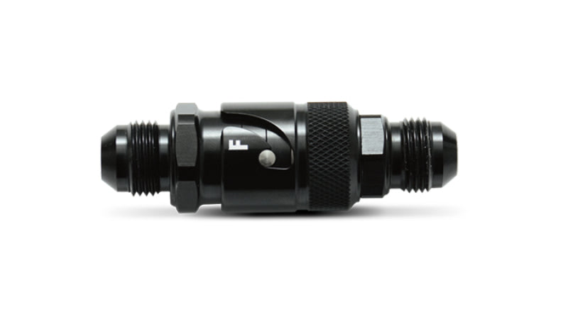 Vibrant -8AN Quick Release Fitting with Viton Seal - Aluminum