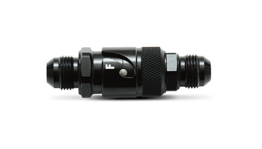 Vibrant -6 Quick Release Fitting with Viton Seal - Aluminum