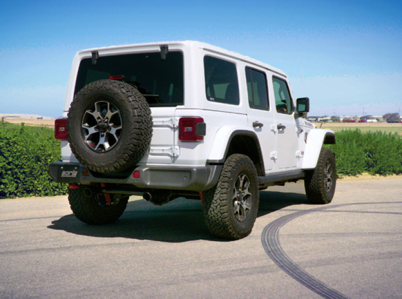 Borla 11964CB 18-19 Jeep Wrangler JL/JLU 2.0L 4Cyl 2DR/4DR Axle Back Exhaust ATAK w/ 2.5in Tips - Black - #11964CB