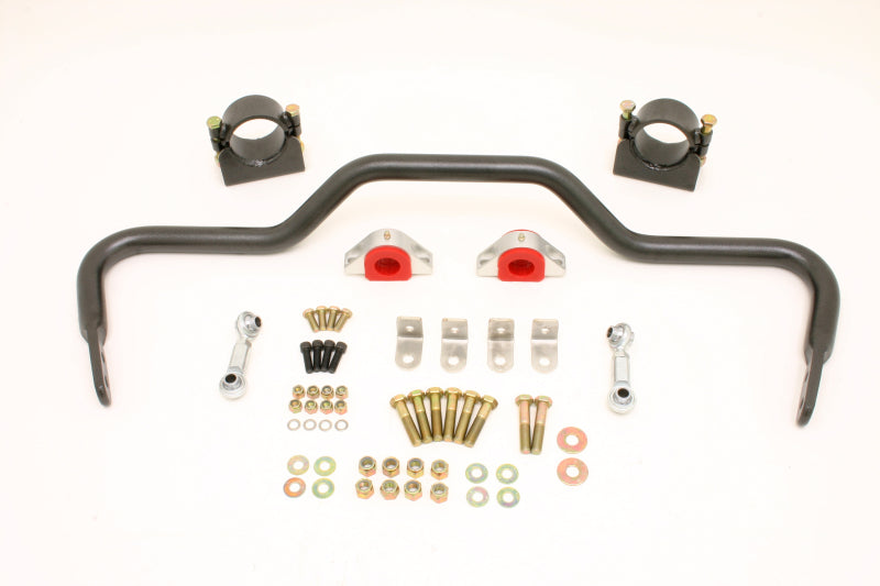 BMR 1978-1987 G-Body with 3in Axles Rear Solid 1.375in Xtreme Anti-Roll Bar Kit - Black Hammertone