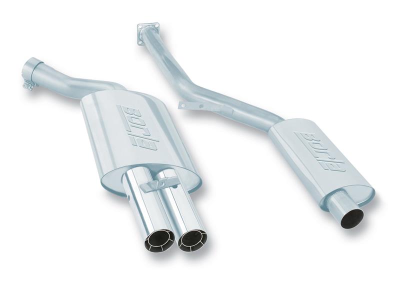 Borla 14276 78-82 Porsche 928 Base 4.5L SS Catback Exhaust System - #14276