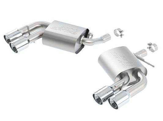 Borla 11926 2016 Chevy Camaro V6 AT/MT S-Type Rear Section Exhaust w/o Dual Mode Valves - #11926