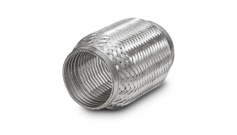 Vibrant SS Turbo FLEX Coupling with Interlock Liner 2.5in inlet/outlet x 6in