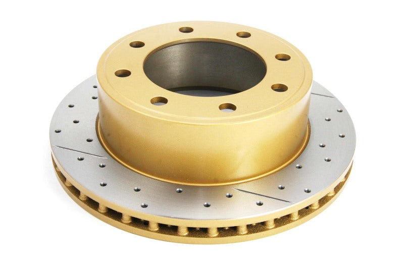 DBA 99-04 Ford F-250 / F-350 / F-450 Super Duty (also F53 & F59 Chassis) Rear Street Series Drilled & Slotted Rotor