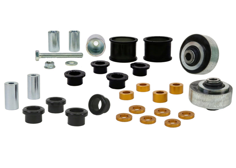 Whiteline WEK129 Front Essential Vehicle Bushing Kit for 2013-2021 Subaru WRX STI, 2011-2013 Subaru Impreza