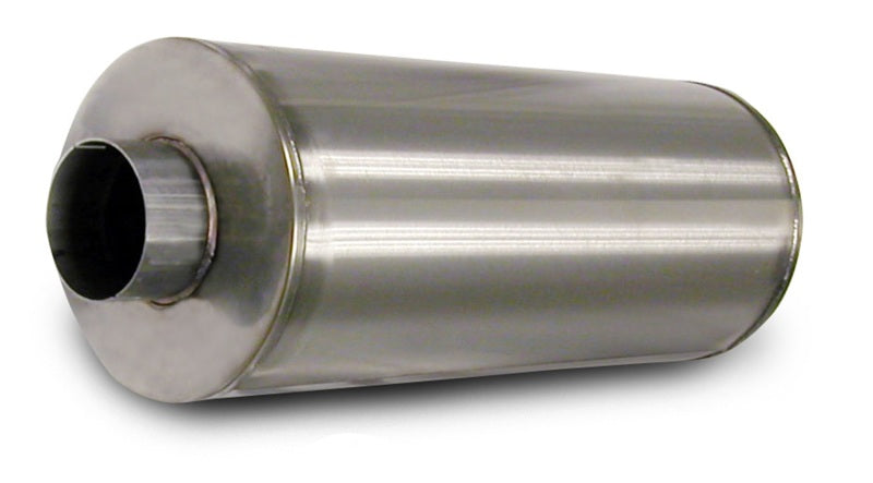 Corsa Pro Series Custom Sport Muffler 304SS 2.5in Offset In / 2.5in Center Out 10in Length