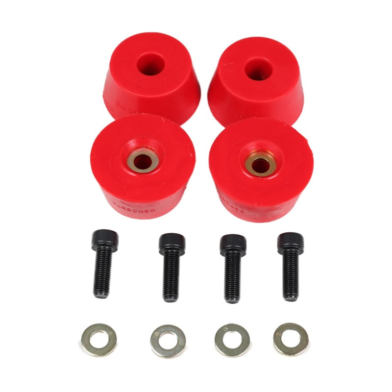 Energy Suspension for 96-02 4Runner Front Hyper Flex Red Bump Stop Set 8.9103R
