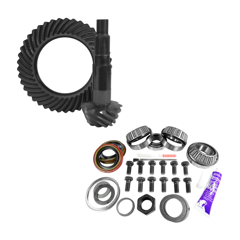 Yukon Gear & Axle YGK2173 11.25in Dana 80 Thin 3.73 Rear Ring & Pinion Install Kit 4.375in OD Bearing