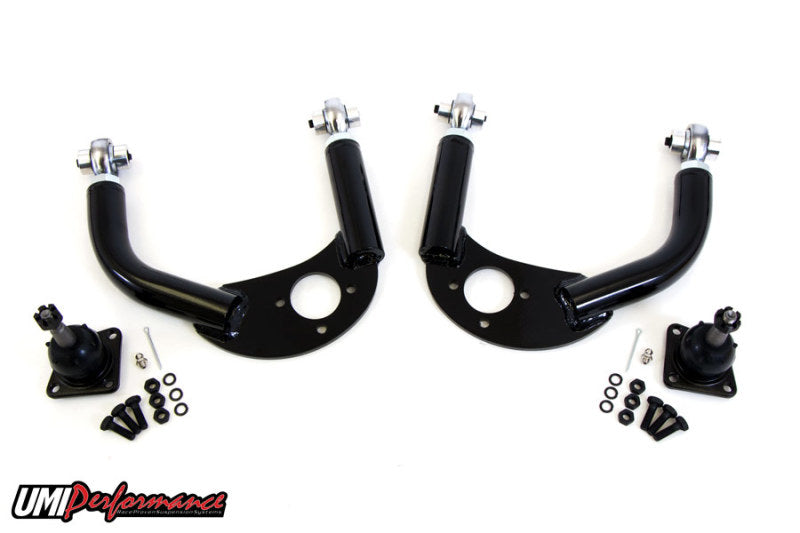 UMI Performance 2310CM-B Front Upper A-Arms Adjustable Black