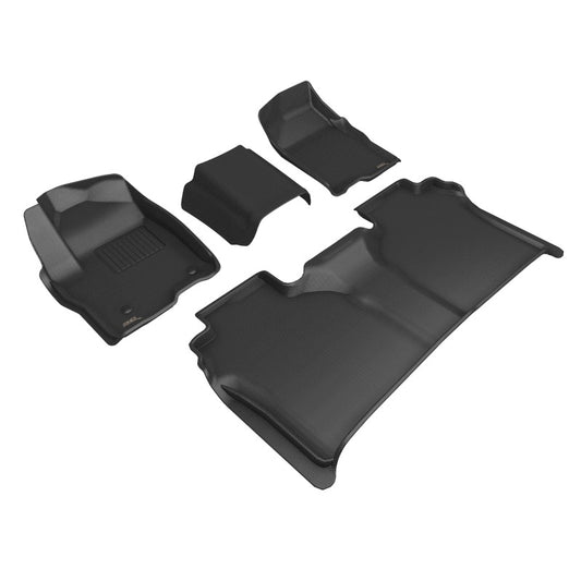 3D MAXpider Kagu Front & Rear Floor Mats for 2019-2023 GMC Sierra
